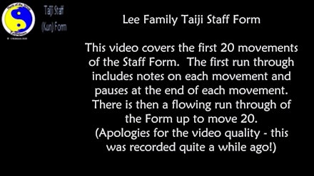 Tai Chi and Qigong Video