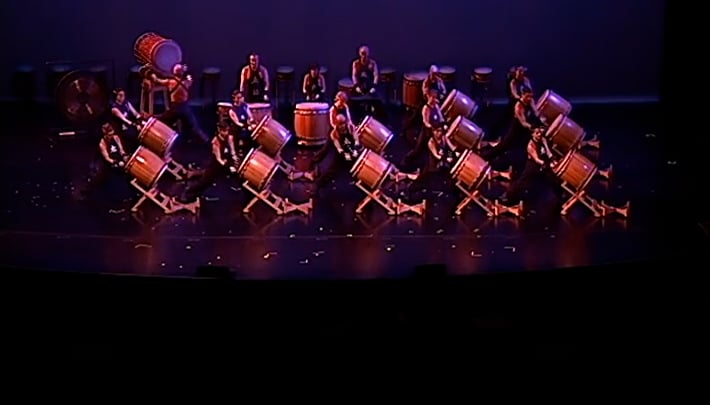Burlington Taiko Group, First Night 2006, Flynn Theater, 12/31/2006