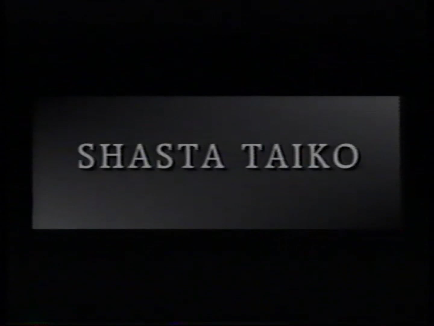 Shasta Taiko - Collegiate Taiko Invitational 1998