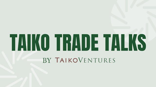 Taiko Trade Talks Ep. 4: Tomomi Hongo