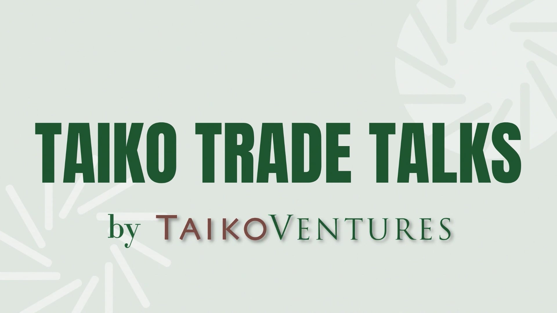 Taiko Trade Talks Ep. 12: Kenny Endo