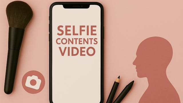 Selfie contents video