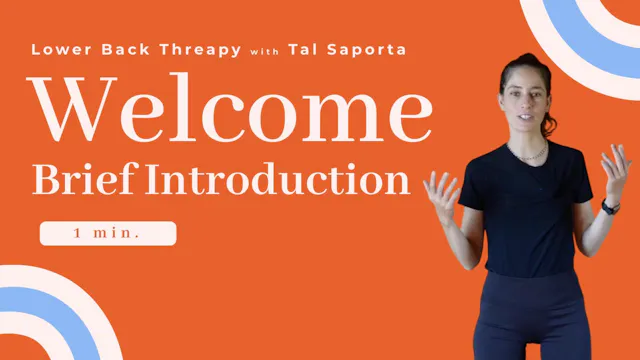Welcome to Back Pain Course