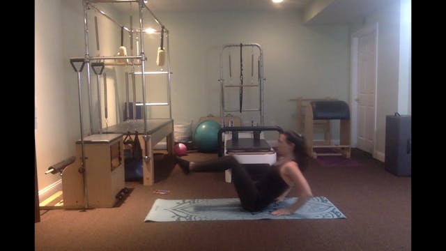 Core Work on a Mat