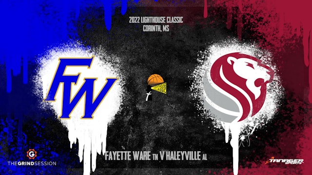Fayette Ware vs Haleyville