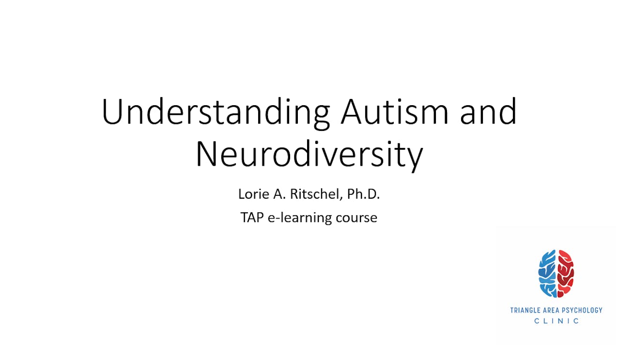 Autism: Introductory Learning Series