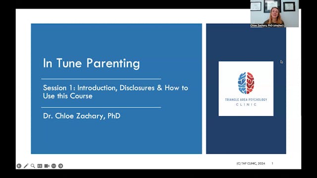 In Tune Parenting Session 1