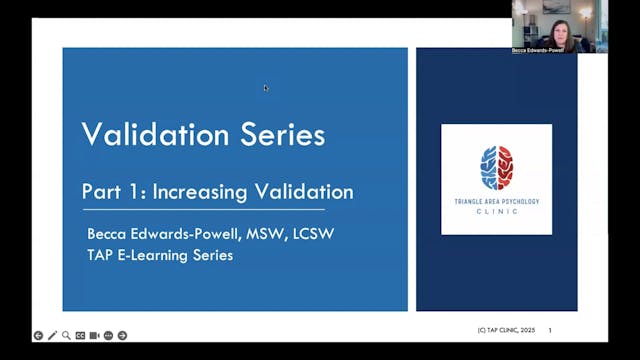 e-learning validation series pt 1
