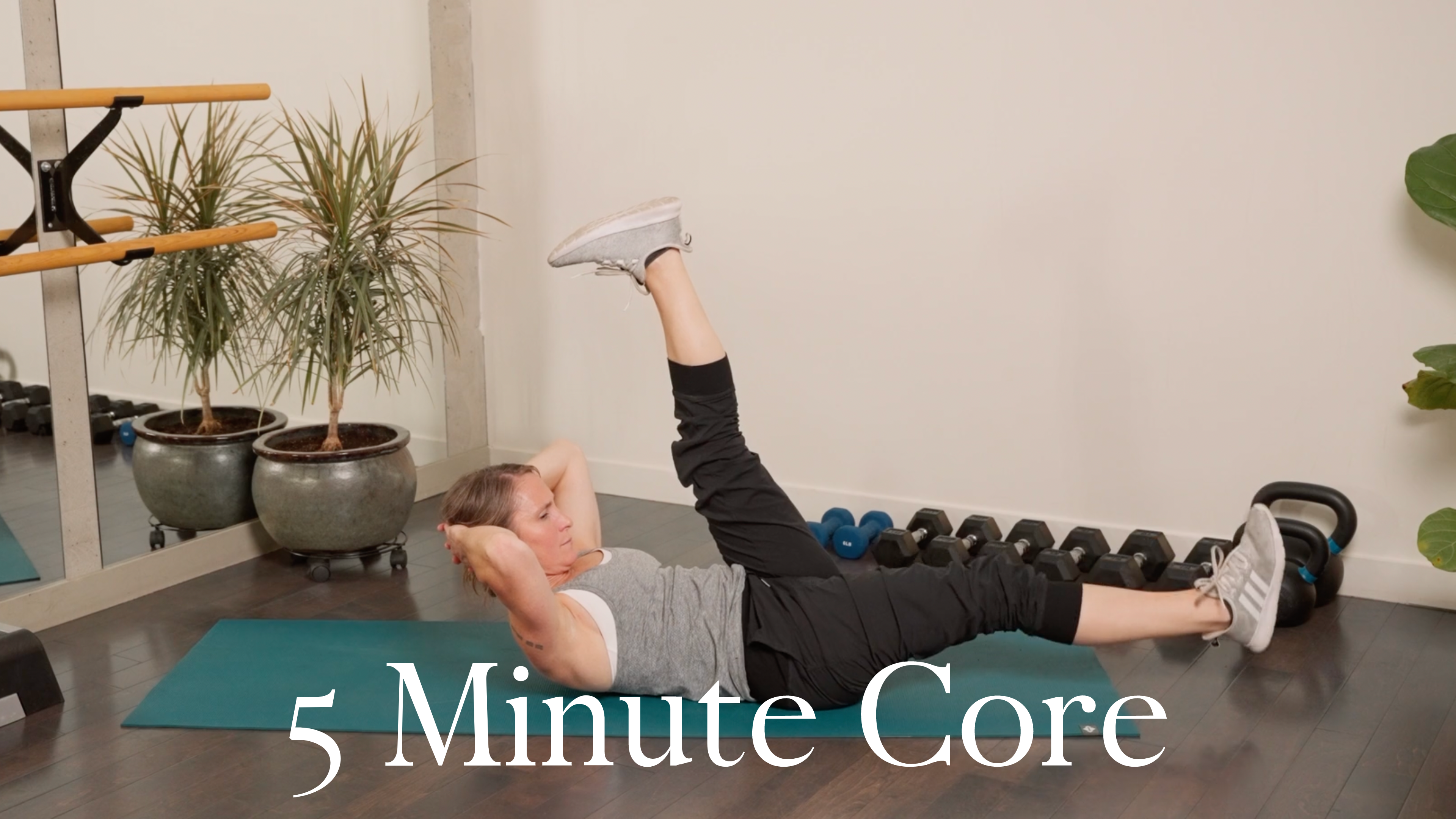 5-Minute Core Exercise for Home Workouts 