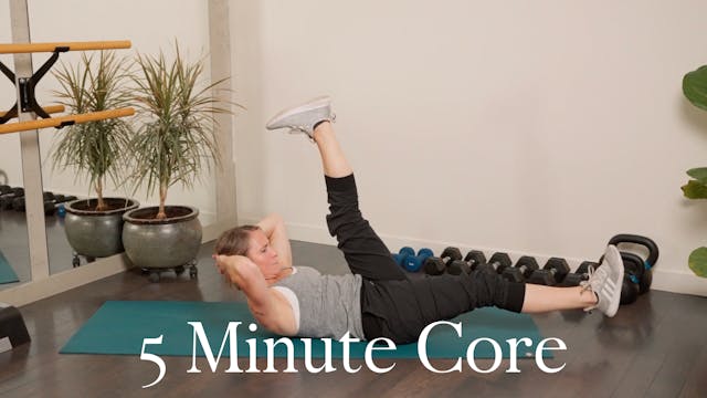5-Minute Core Exercise for Home Worko...