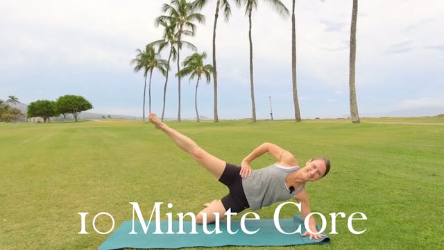 10-minute Core Exercise for Home Work...