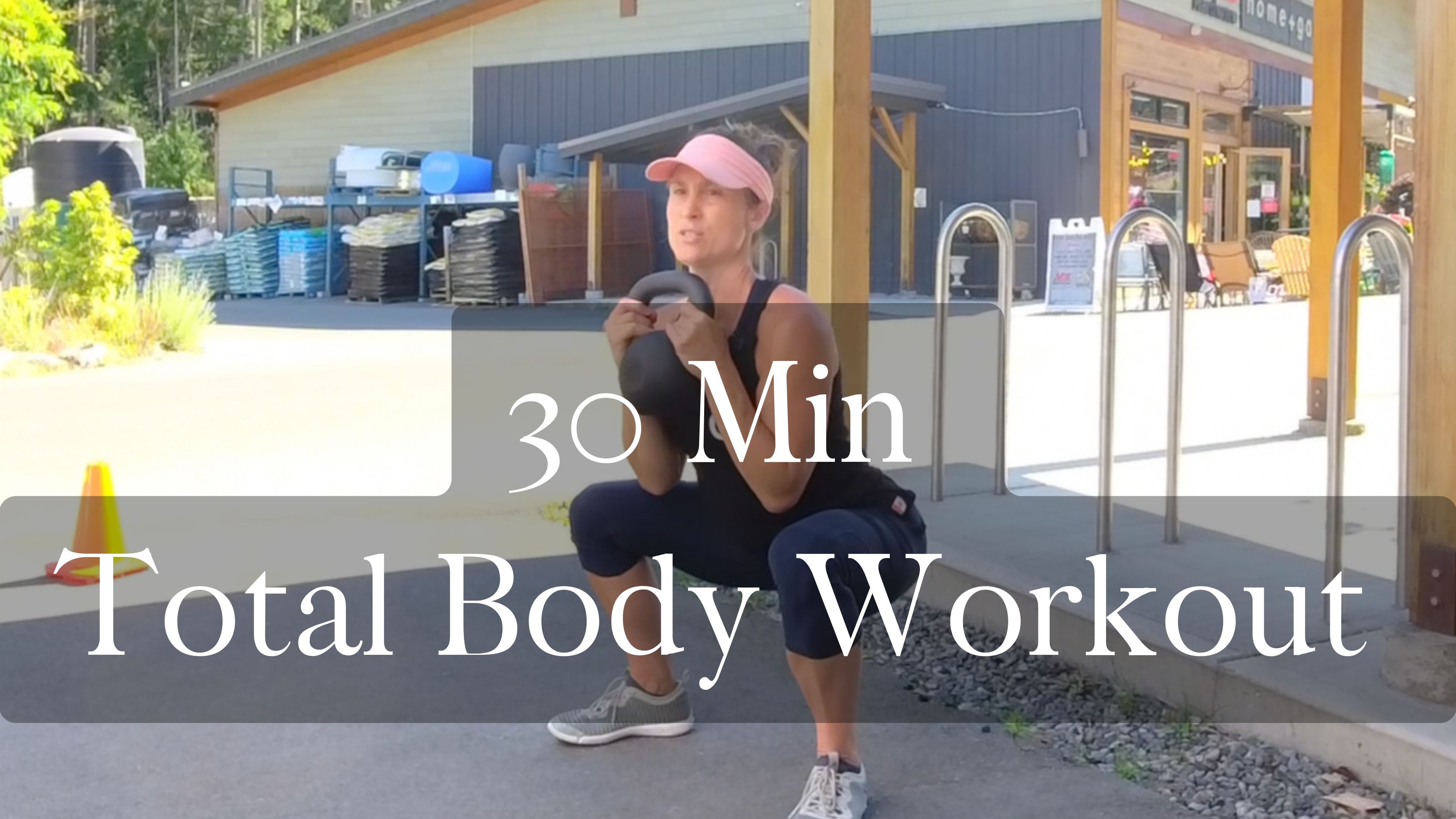 30 min Total Body Workout (from live outdoors) *With Weights