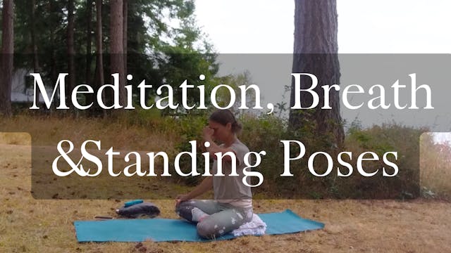 Meditation, Breath, & Standing Poses