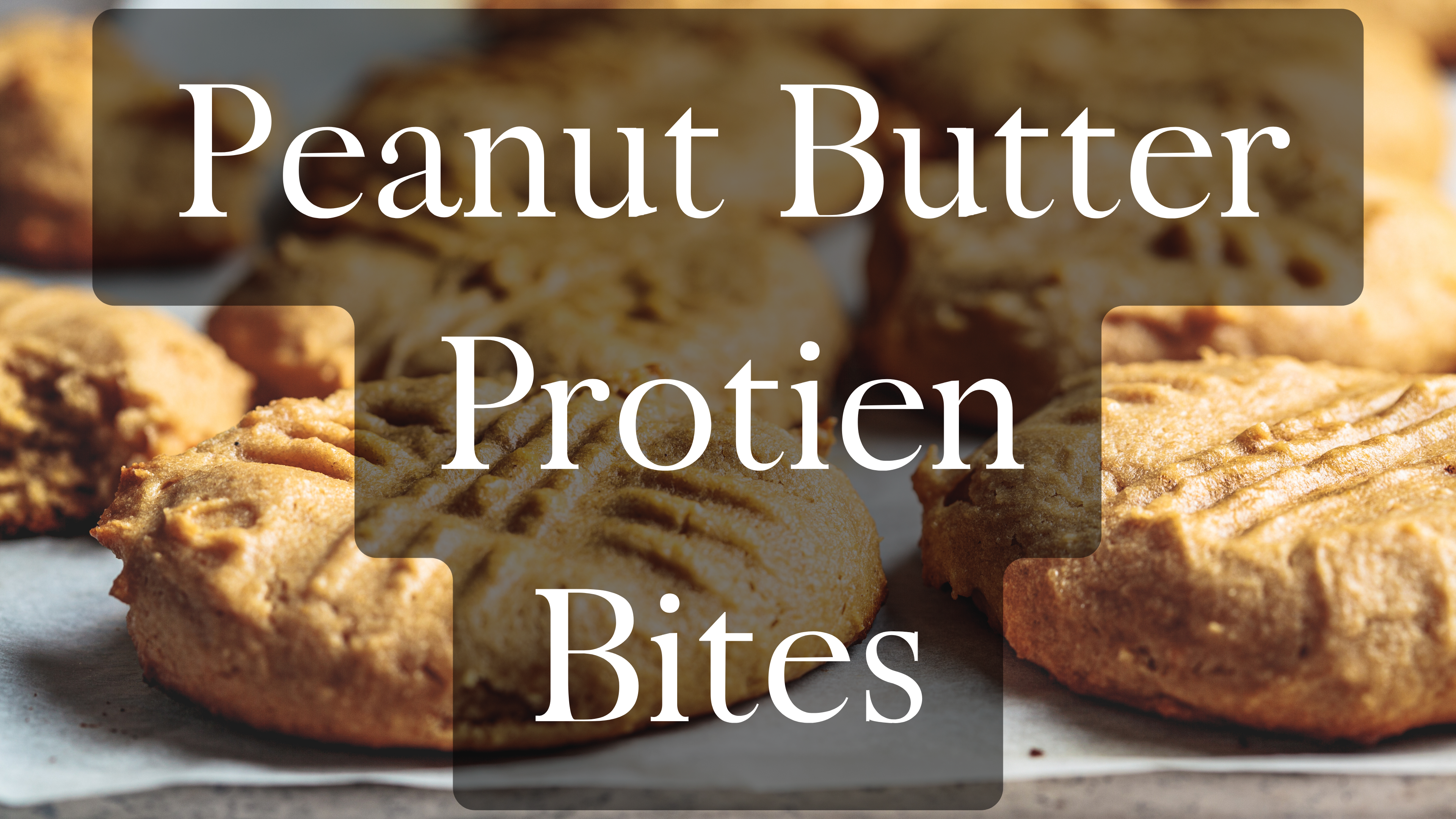 Peanut Butter Protein Bites Recipe