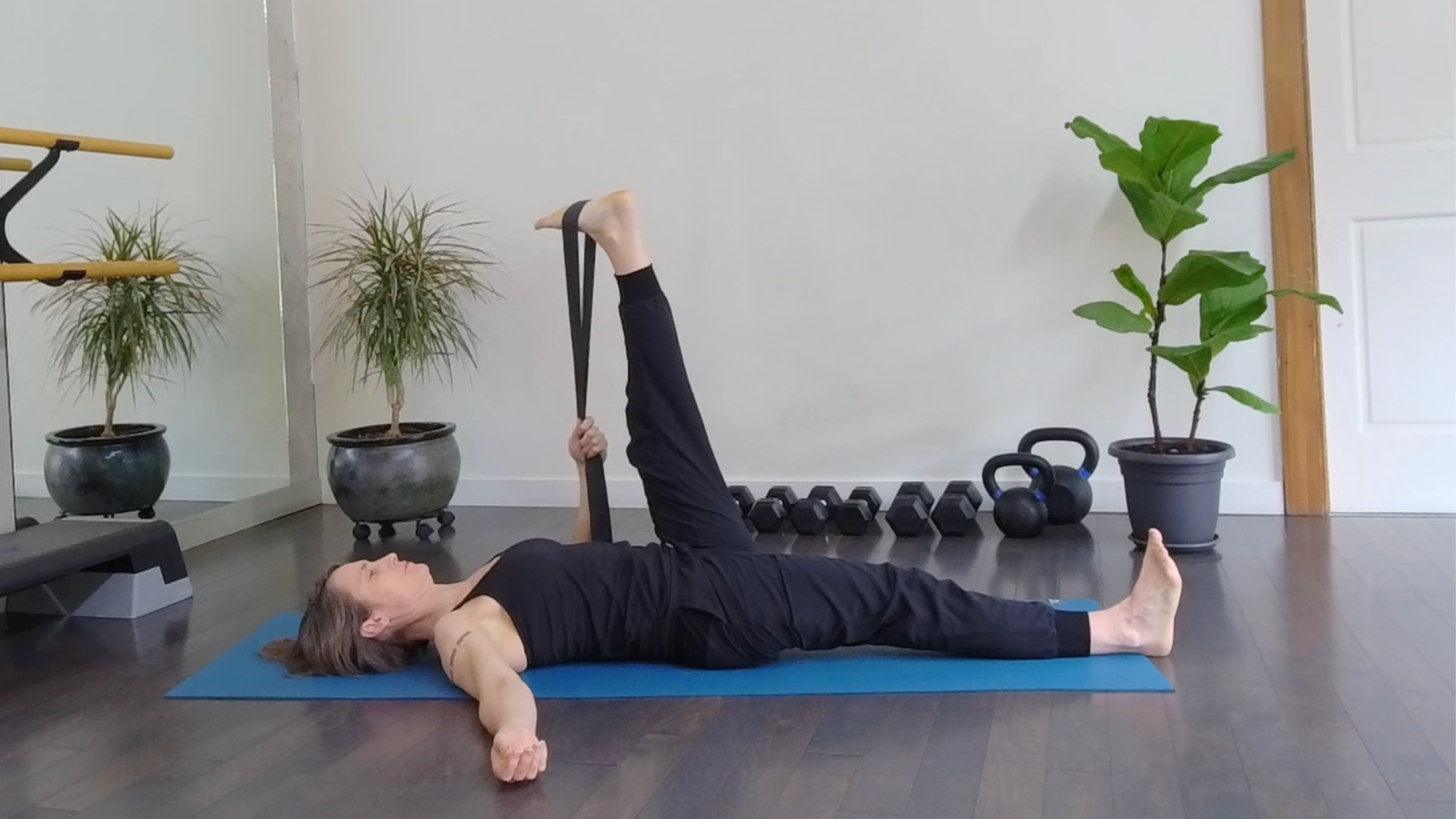 Leg Stretches with or without a Strap: Flexibility Boost