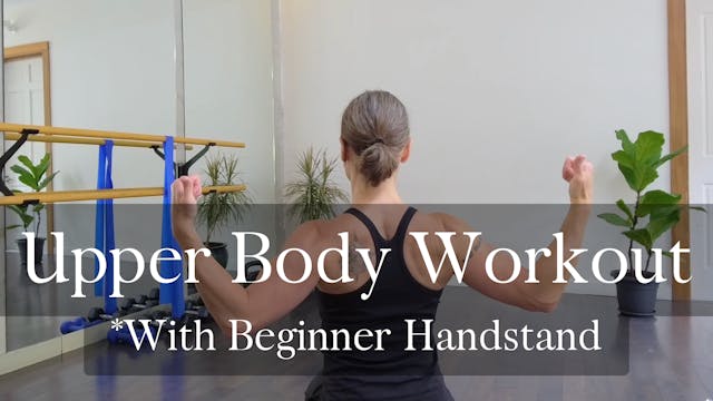 Upper Body Workout *with beginner han...