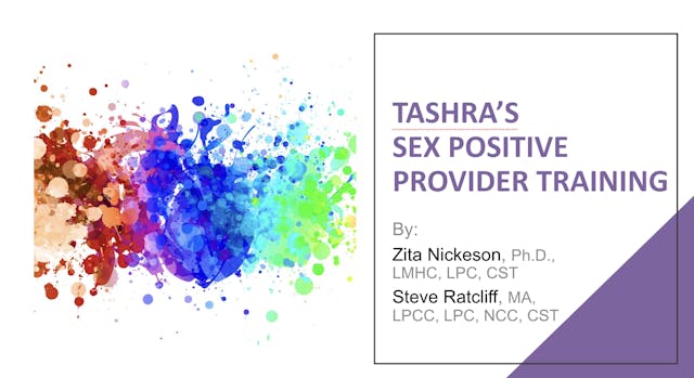 Sex Positive Provider Training