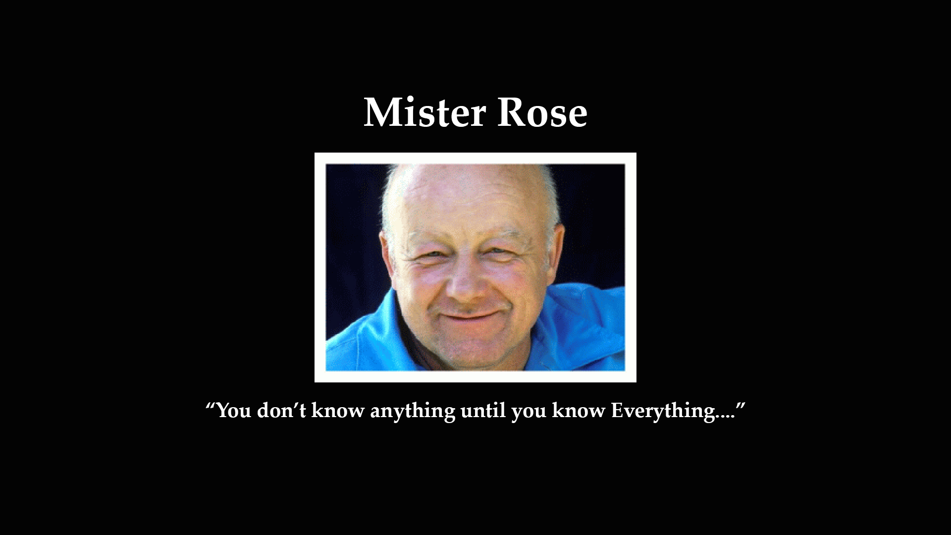 Mister Rose
