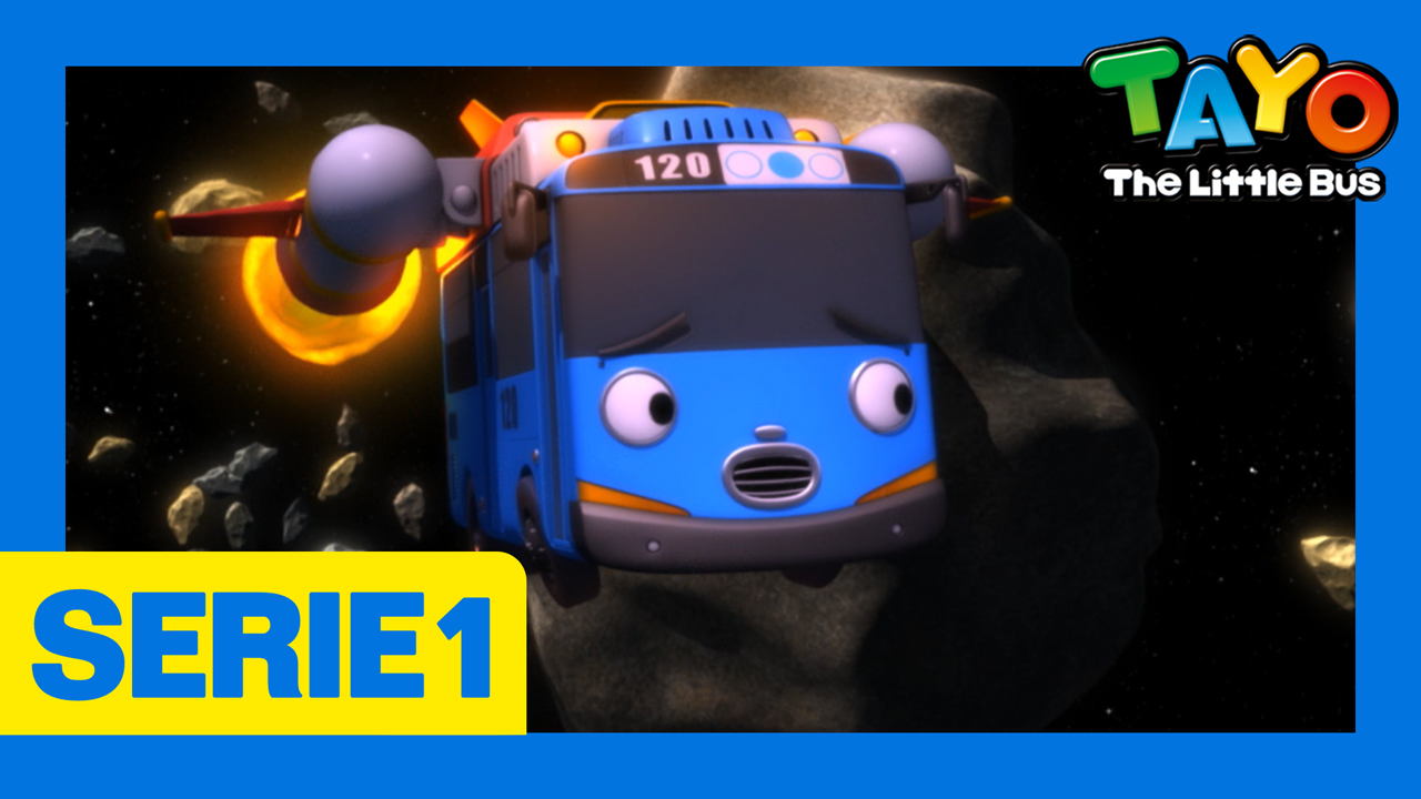 Tayo El Pequeño Bus la Serie 1 EP21 - Tayo y el Espacio