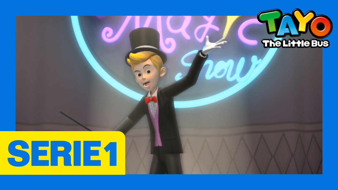 Tayo El Pequeño Bus la Serie 1 EP17 - Joey el Mago