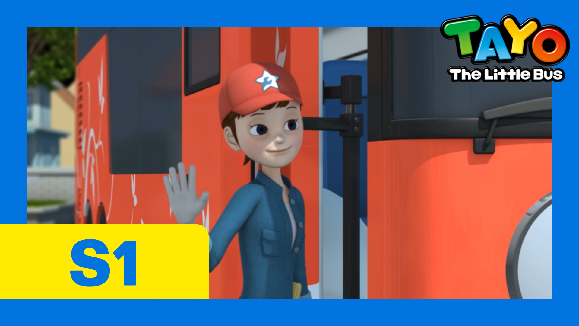 Tayo the Little Bus S1 EP15 - Hana's day out