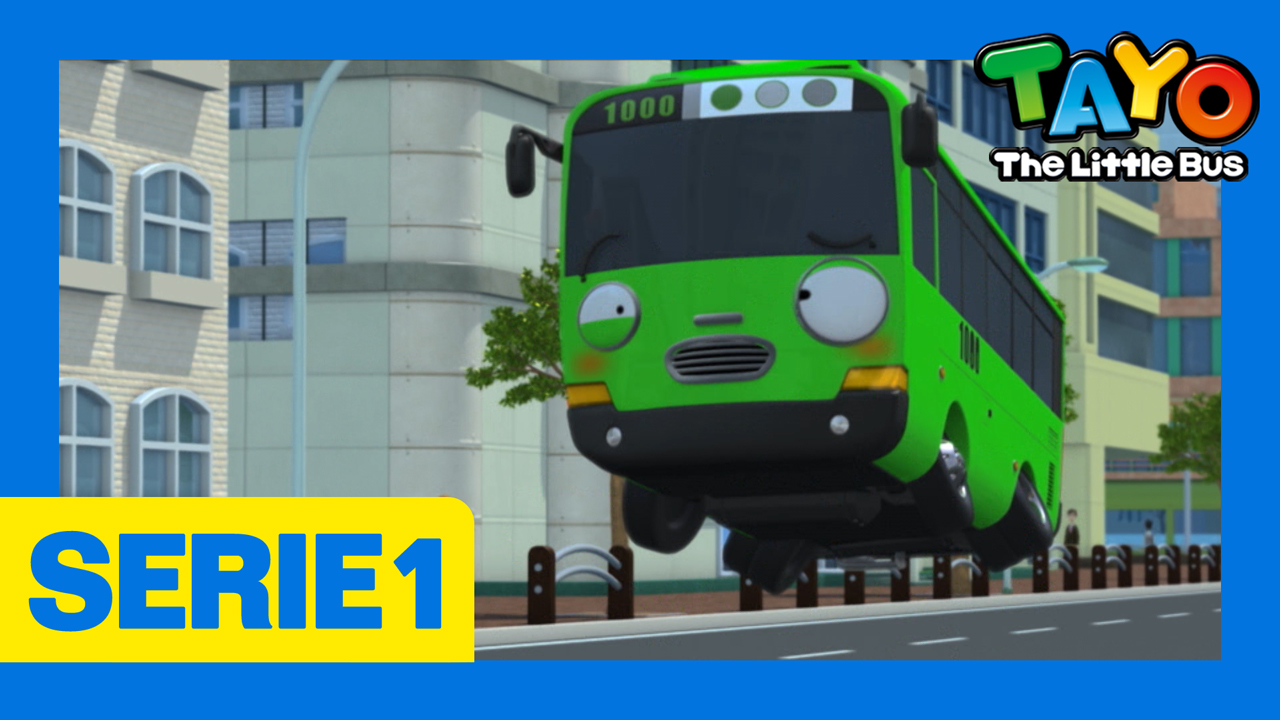 Tayo El Pequeño Bus la Serie 1 EP14 - Rogi tiene hipo