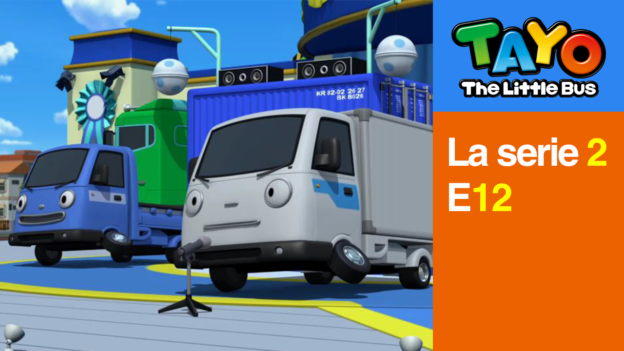 Tayo El Pequeño Bus la Serie 2 EP12 - El Líder del Patio