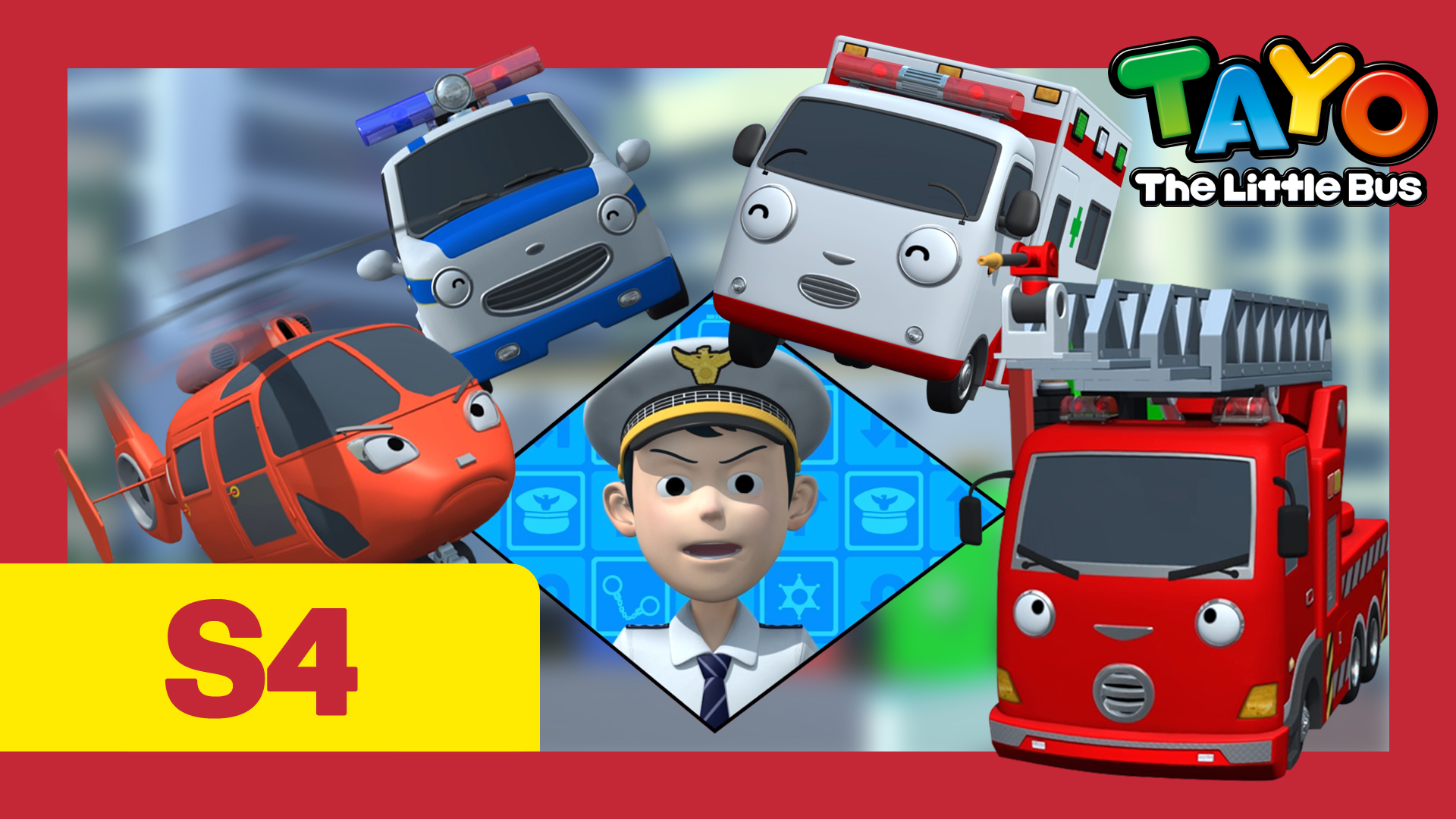 Tayo the Little Bus S4 EP13 - The new emergency center