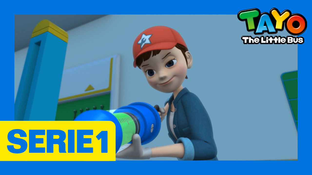 Tayo Español la Serie 1 EP25 - Gani está enfermo