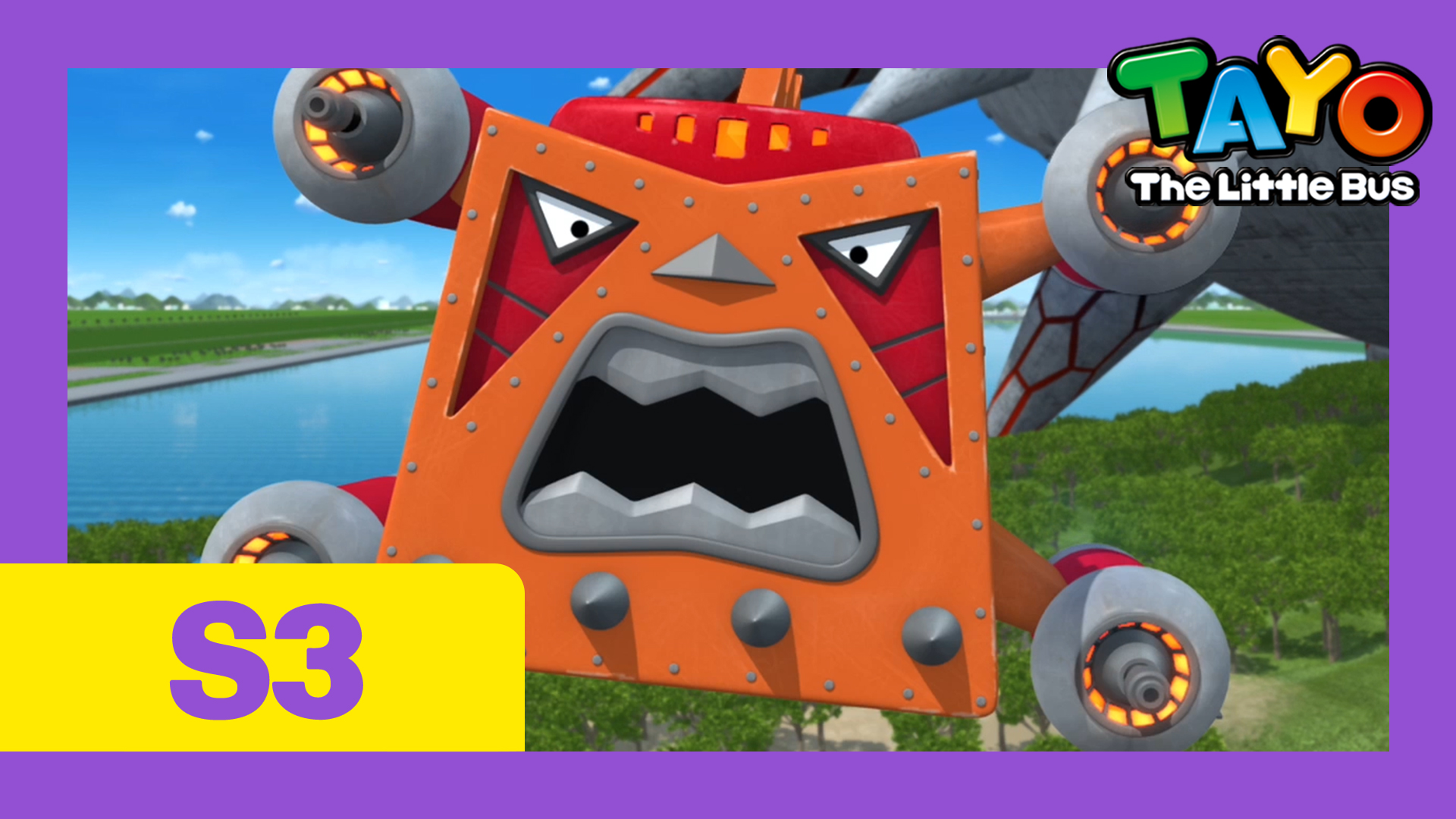 Tayo the Little Bus S3 EP23 - Tayo's Earth Defense Plan 1