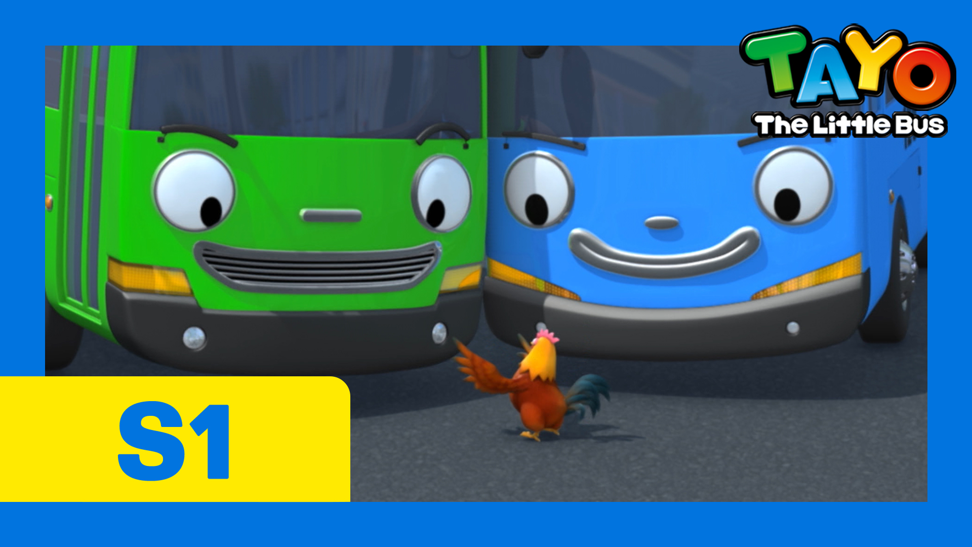 Tayo the Little Bus S1 EP7 - Let's all get along