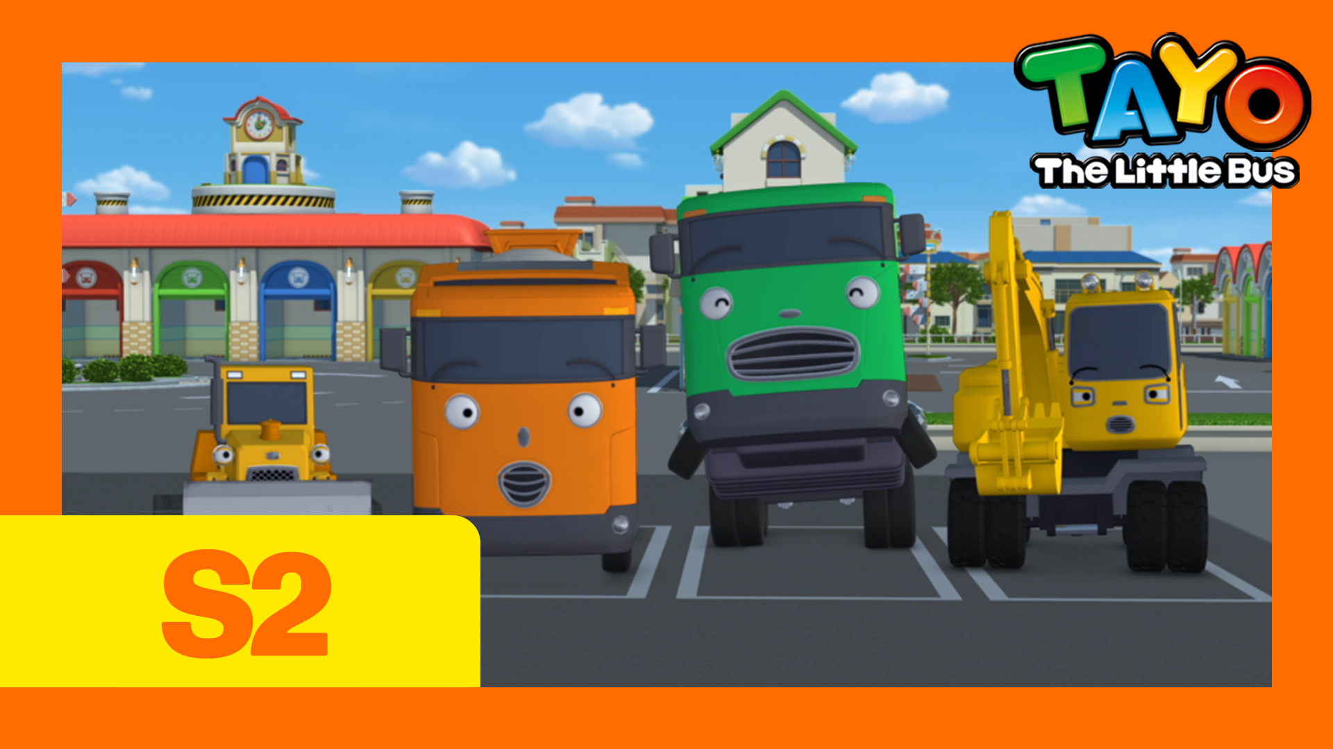 Tayo the Little Bus S2 EP23 - A Frightful Night