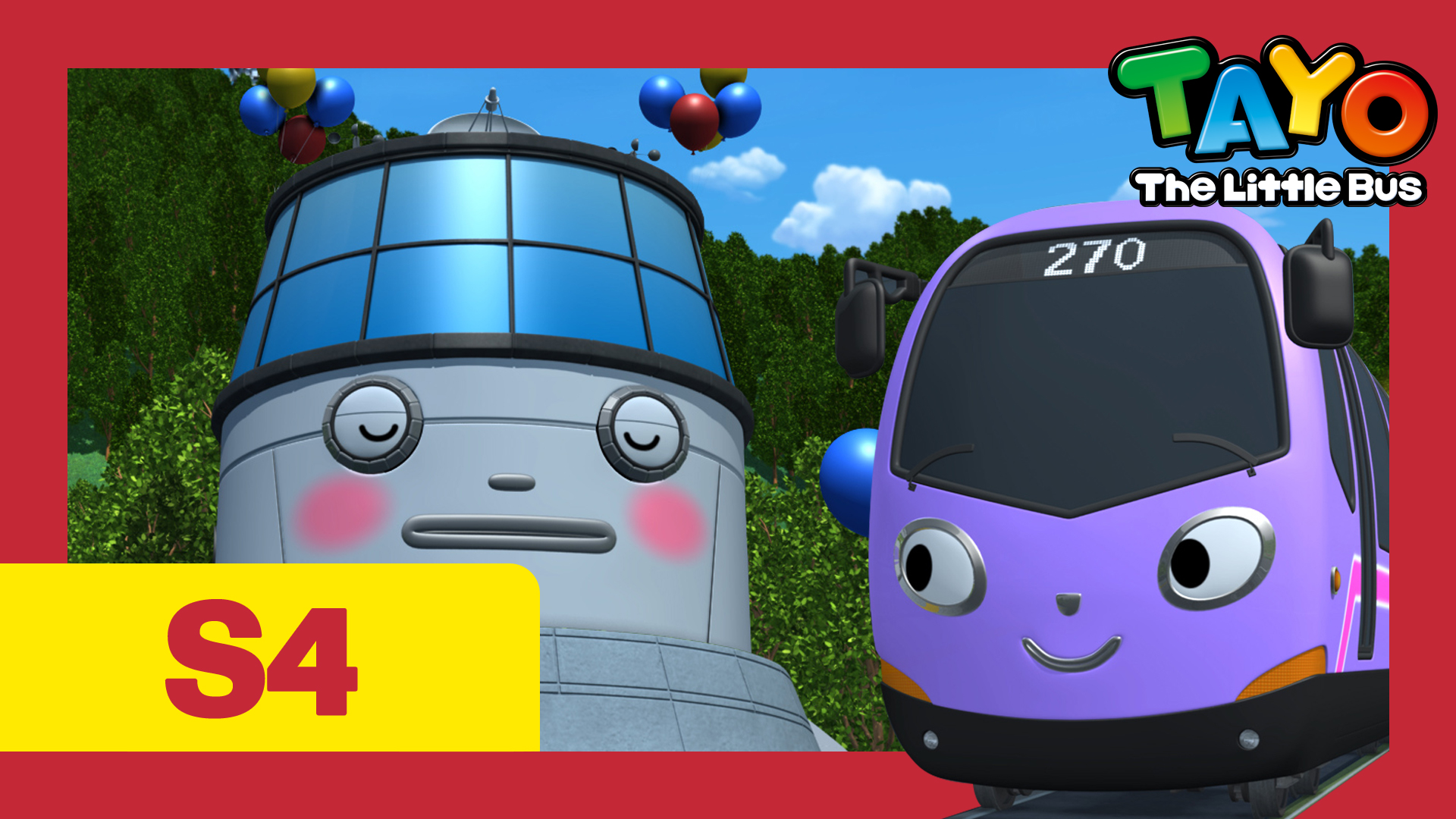 Tayo the Little Bus S4 EP23 - Trammy's first day at work