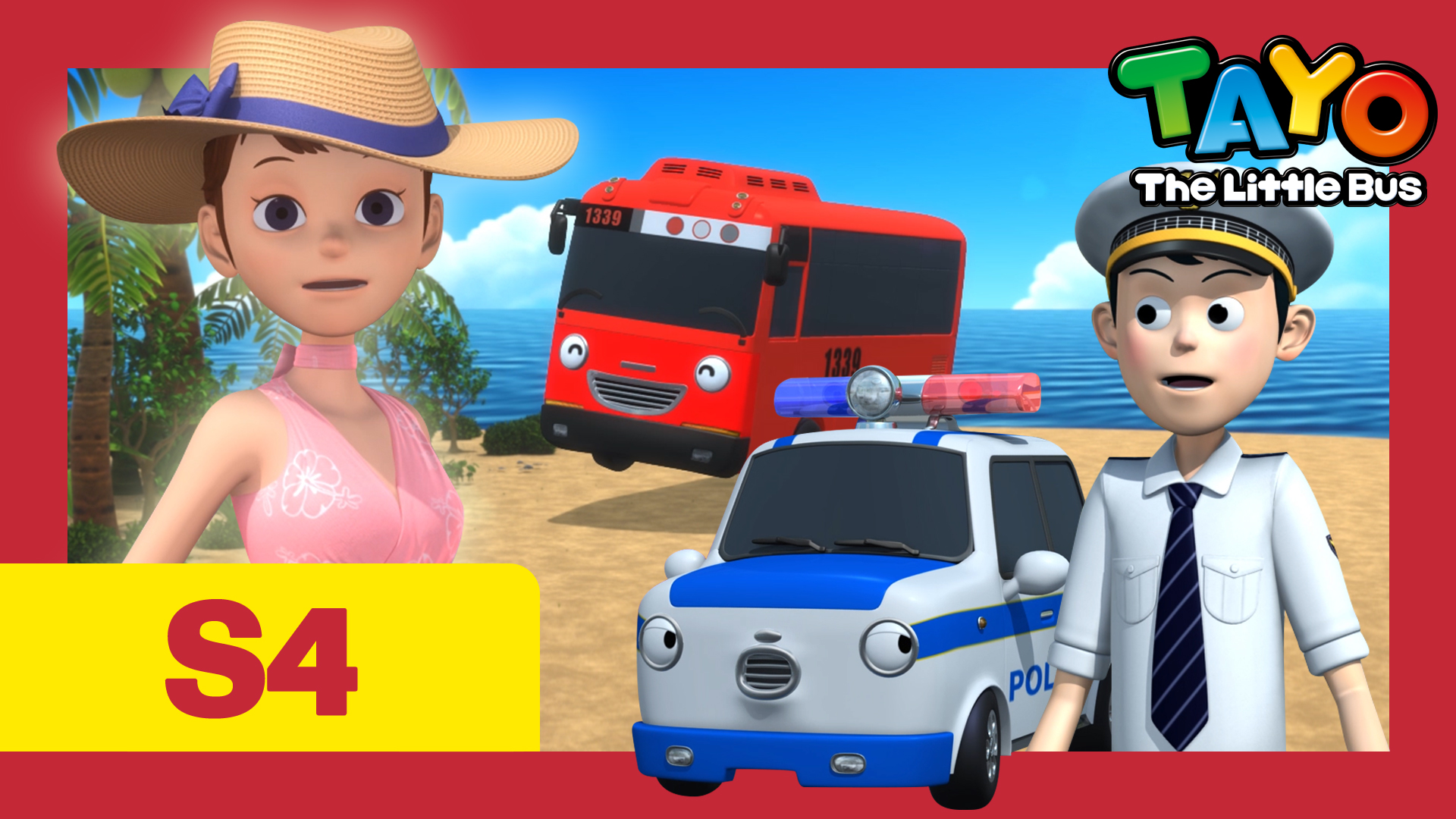 Tayo the Little Bus S4 EP10 - A present for Hana