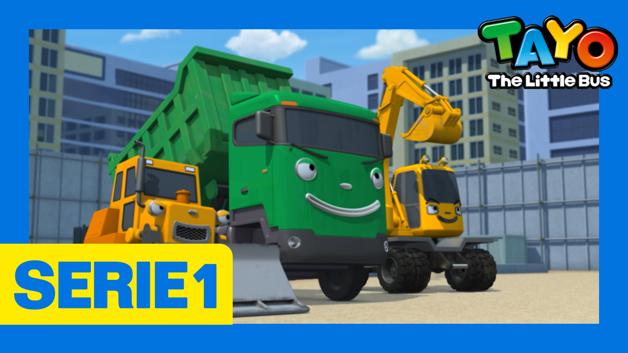 Tayo El Pequeño Bus la Serie 1 EP16 - El Mejor Equipo