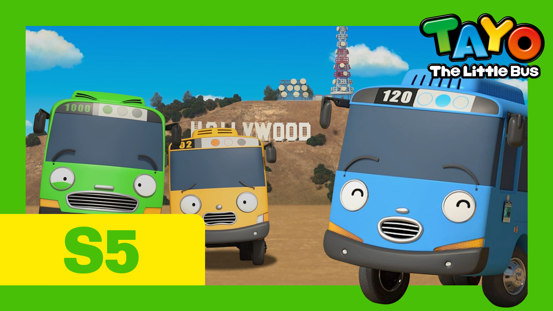 Tayo the Little Bus S5 EP15 - The Little Buses Go To America Part 1