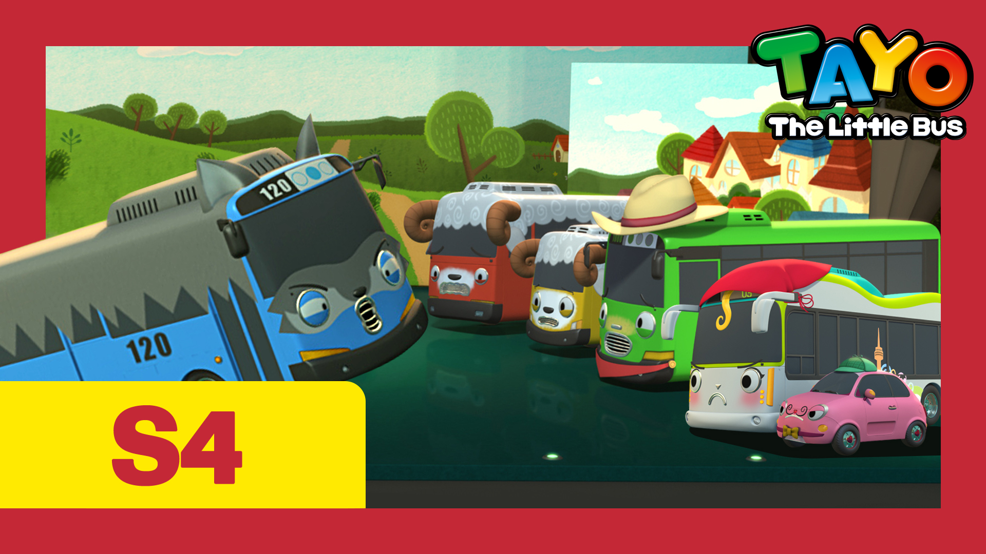 Tayo the Little Bus S4 EP26 - The little buses' play