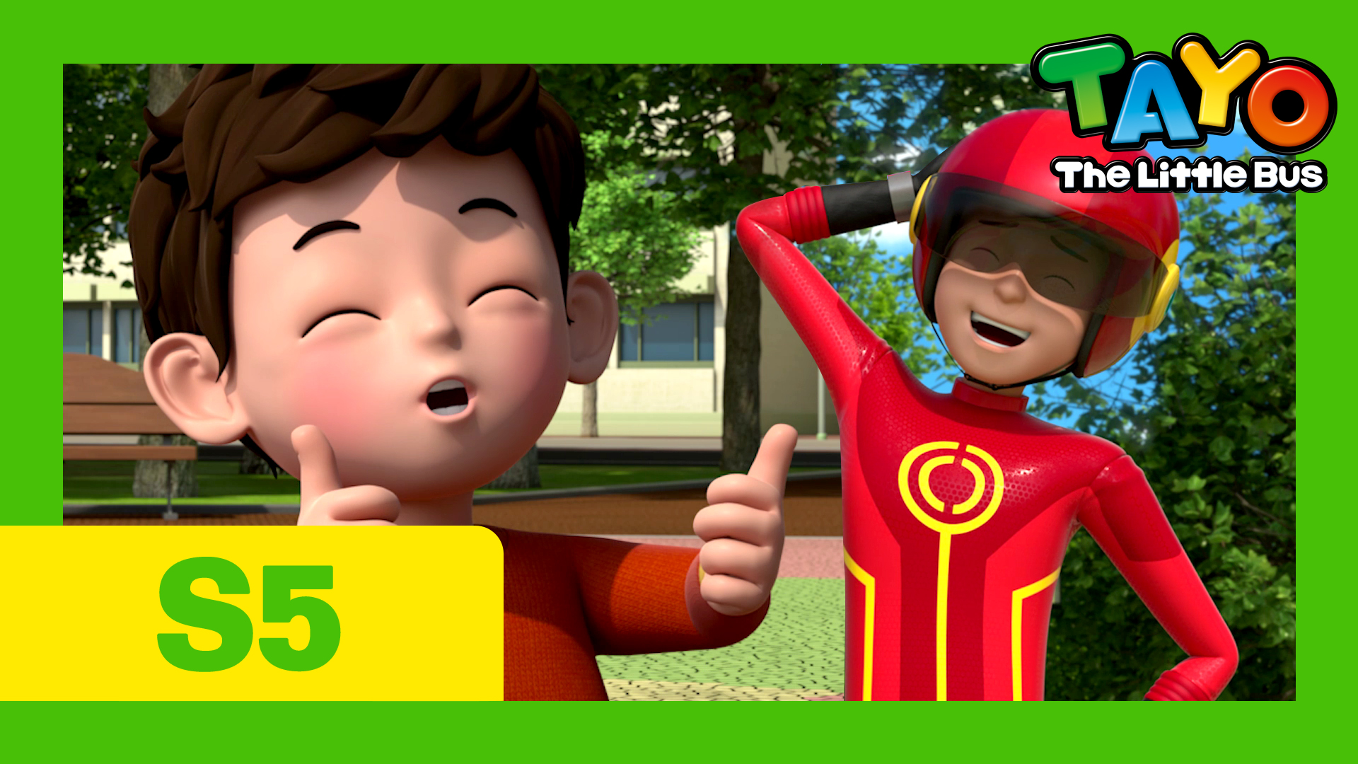 Tayo the Little Bus S5 EP10 - Surprise gift for Duri