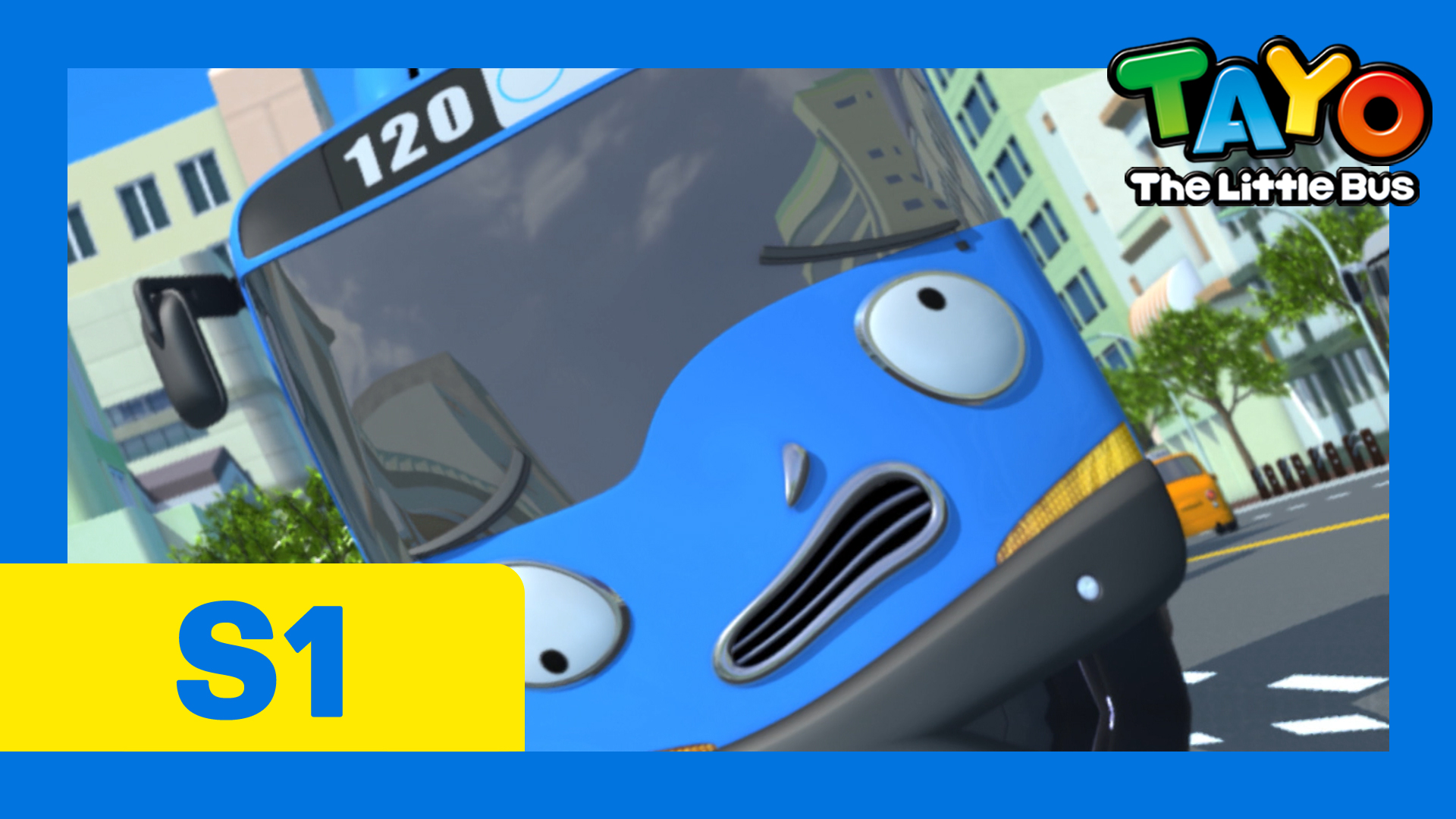 Tayo the Little Bus S1 EP2 - Tayo gets lost