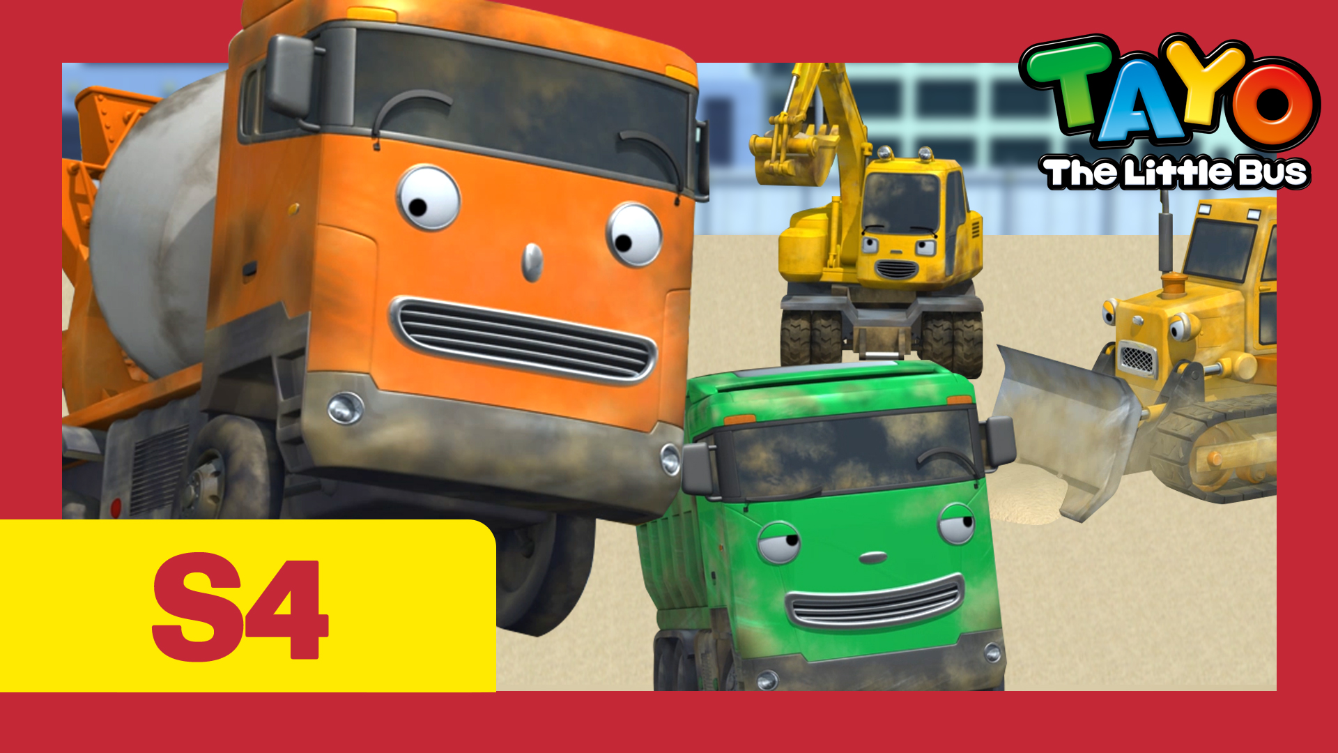 Tayo the Little Bus S4 EP7 - Chris wants recognition