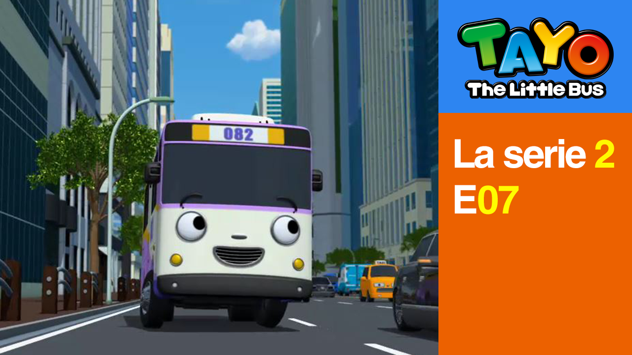 Tayo El Pequeño Bus la Serie 2 EP7 - Nana visita la ciudad