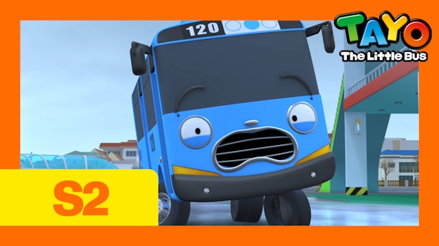 Tayo the Little Bus S2 EP25 - Tayo's First Snow Day