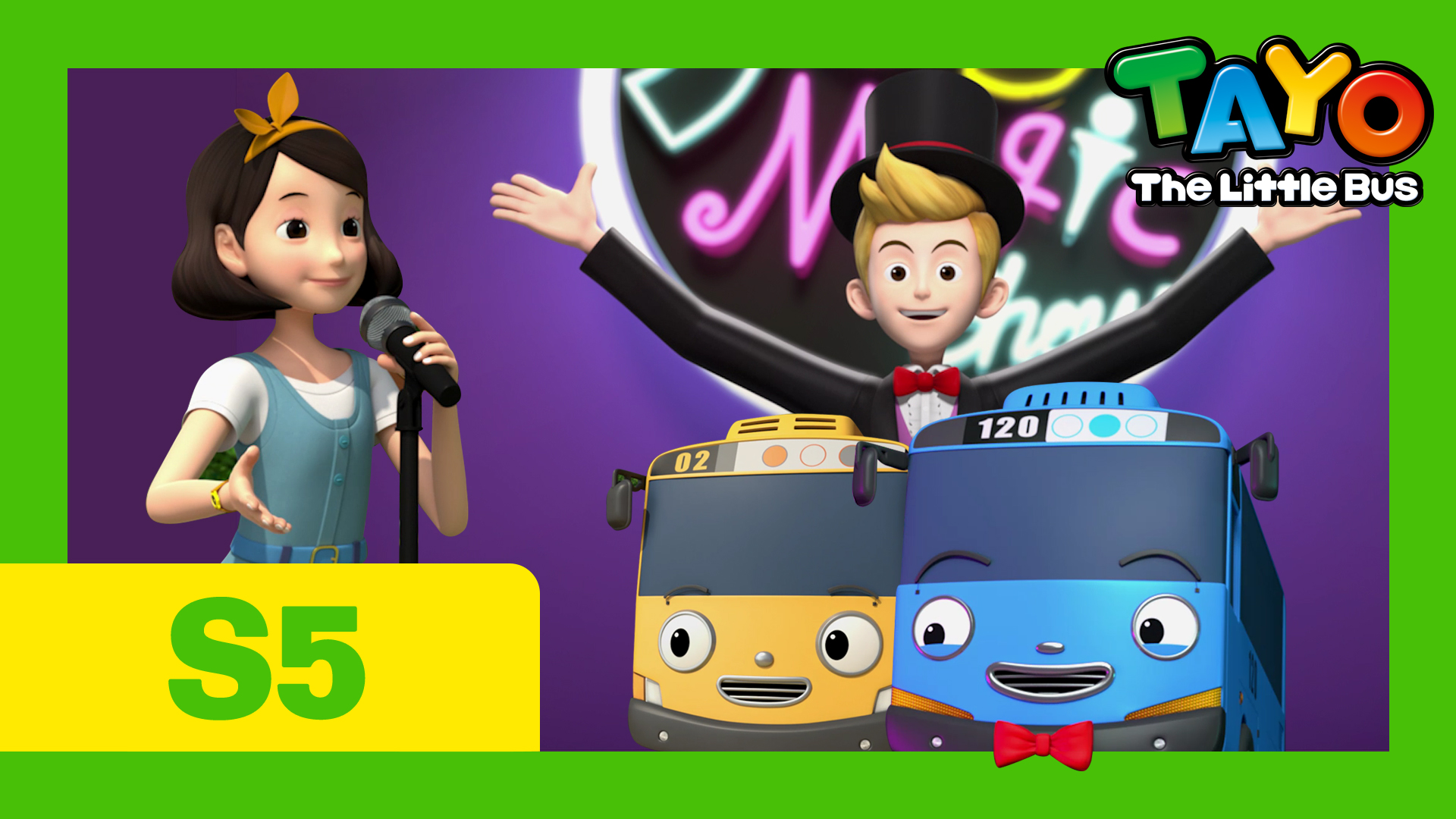 Tayo the Little Bus S5 EP13 - Joy's Magic Show