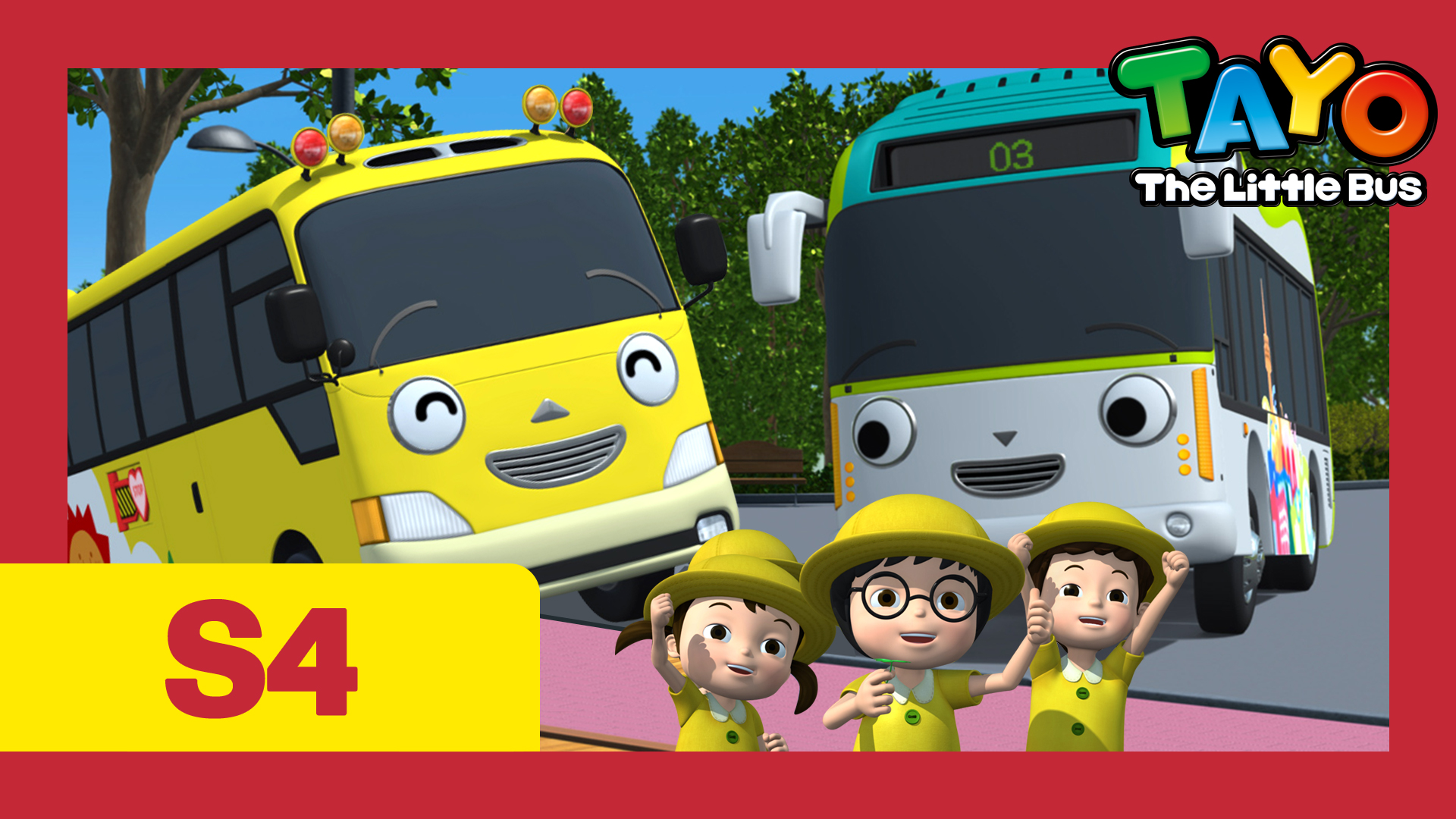 Tayo the Little Bus S4 EP25 - Kinder's field trip