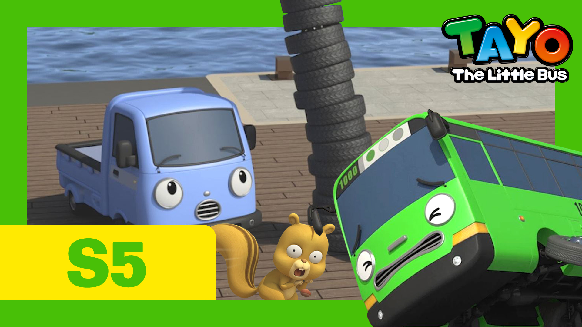 Tayo the Little Bus S5 EP2 - Rogi's extraordinary challenge