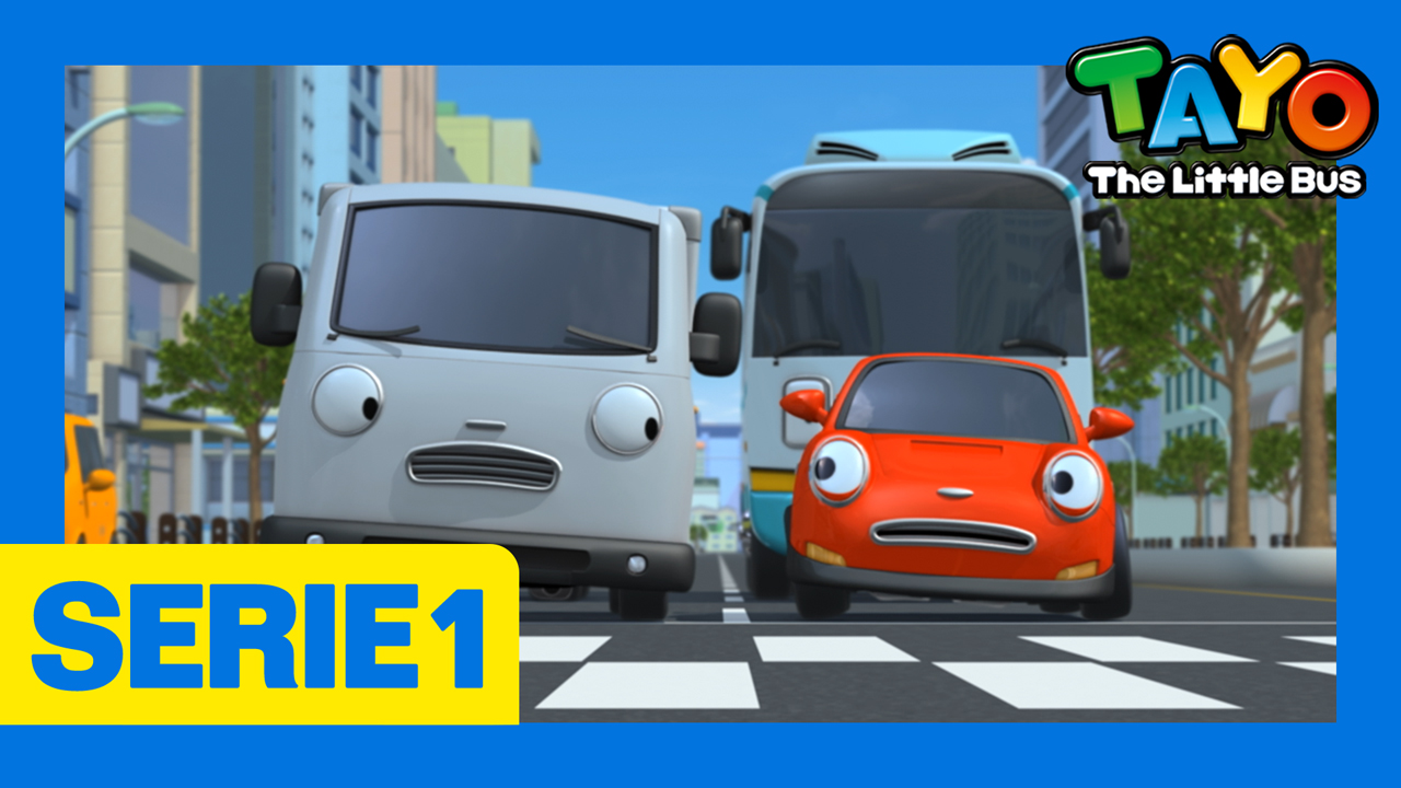 Tayo El Pequeño Bus la Serie 1 EP8 - Quiero neumáticos nuevos