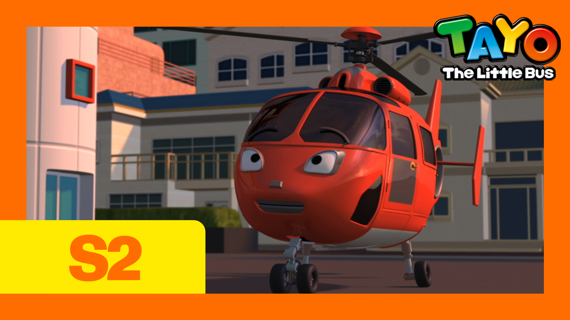 Tayo the Little Bus S2 EP21 - Air, the Brave Helicopter