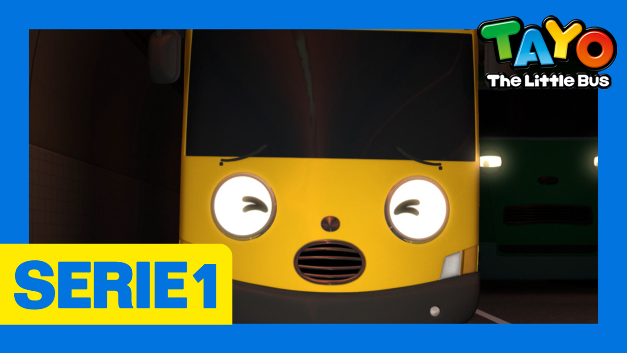 Tayo El Pequeño Bus la Serie 1 EP5 - Miedo a la oscuridad