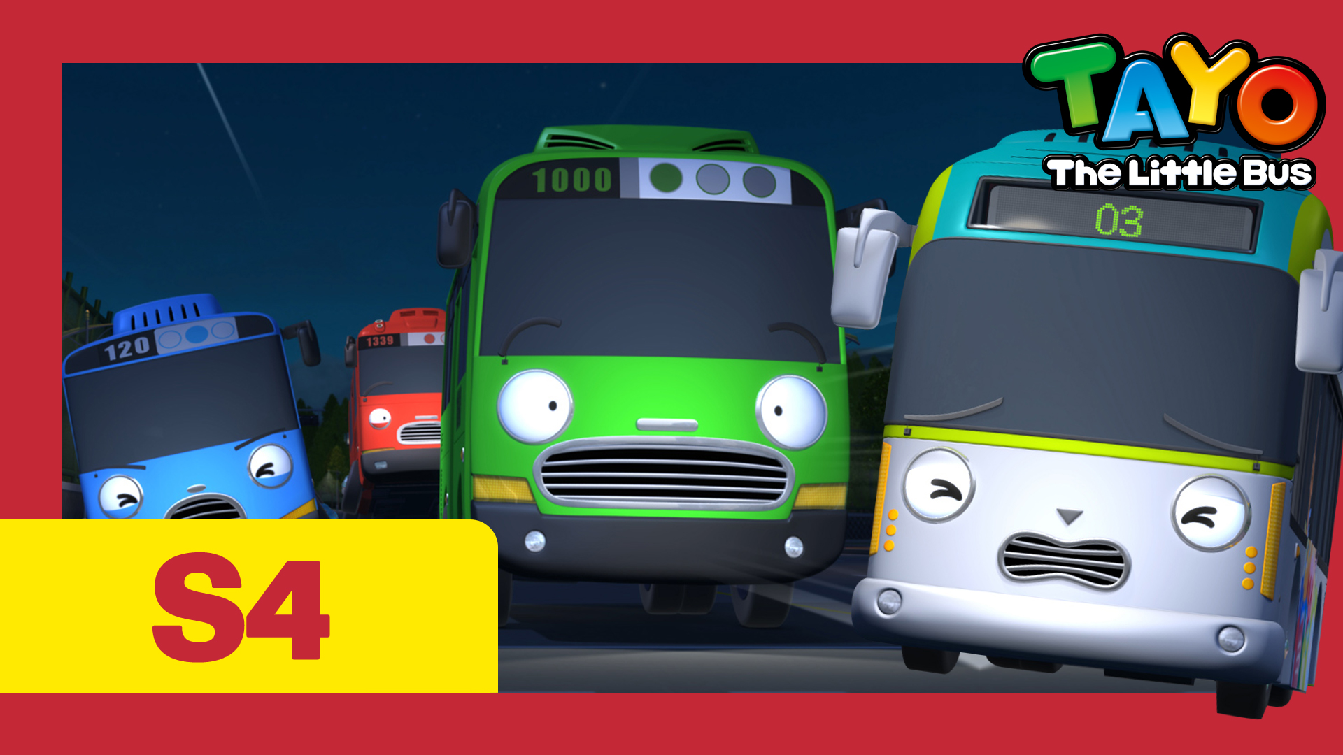 Tayo the Little Bus S4 EP22 - Mountain ghost incident