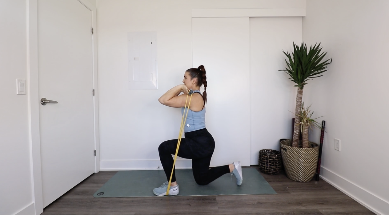 Front Loaded Reverse Lunge